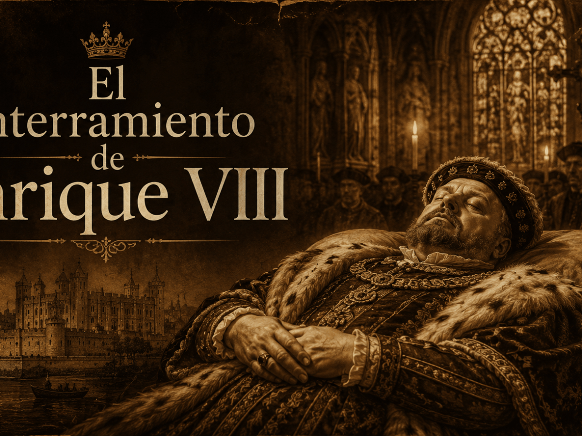 El enterramiento de Enrique VIII: una muerte digna de una novela&nbsp;negra
