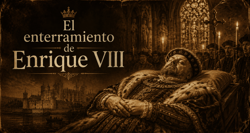 El enterramiento de Enrique VIII: una muerte digna de una novela&nbsp;negra